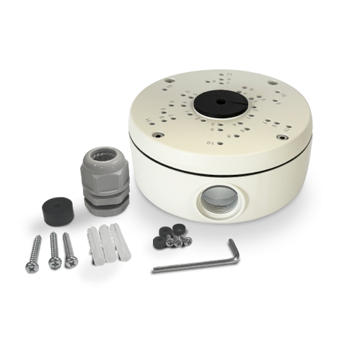 134mm Junction Box for NVR and DVR Cameras - 1 Pack I SONVP-JB134
