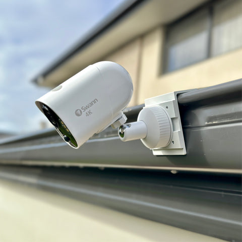 Outdoor Gutter / Fence Mount for Swann Wire-Free Cameras & Solar Panels I SWACC-GUTTERMT