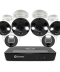 6 Camera 8 Channel 6K 12MP Mega HD Professional NVR Security System | SWNVK-890004FB2D