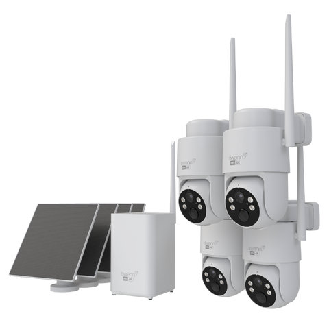 MaxRanger4K MaxTrak™ Long Range Wireless AI Powered Auto Tracking Security System | SWNVK-MR4KPTSD4S4