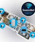 Refurbished AllSecure600 2K Wireless Security Kit with 4 x Wire-Free Cameras & NVR Tower | SONVK-600SD4