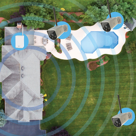 MaxRanger4K Pro™ Long Range Wireless Security System with Radar Detection | SWNVK-MR4KPROSD4
