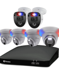 Refurbished Home 6 Camera 8 Channel 4K Ultra HD DVR Security System