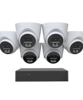 Swann EliteX™ 6K/12MP NVR Security System with 6 Dome Cameras | SWNVK-8EX612MPD