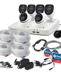 Refurbished 6 Camera 8 Channel 1080p Full HD DVR Security System (Plain Box Packaging) - SWDVK-84680W4SL2D