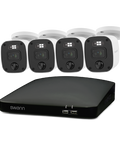 Home 4 Camera 8 Channel 2K DVR 1TB HDD Security System with Mic | SWDVK-8468042KMQB
