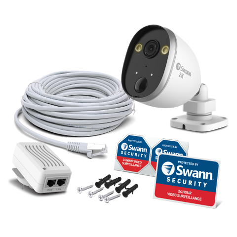 2KO Outdoor Wi-Fi Spotlight Security Camera with 2-Way Talk, Siren & Heat + Motion Detection | SWIFI-2KOCAM
