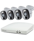 4 Camera 4 Channel 4K Ultra HD DVR Spotlight Security System | SWDVK-45680W4WL