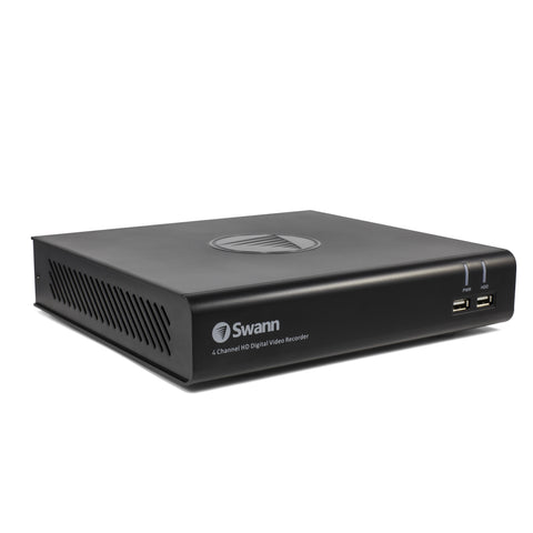 Refurbished Swann 4 Channel Security System: 1080p Full HD DVR-4480 with 32GB Micro  SD Card  & 4 x 1080p Thermal Sensing Cameras PRO-1080MSB - SWDVK-444804B