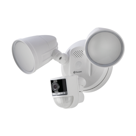 4K Floodlight Security Camera with 2-Way Talk, Siren with Heat & Motion Detection | SWIFI-4KFLOCAM
