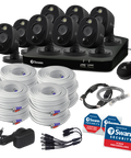 8 Camera 8 Channel 1080p Full HD DVR Spotlight Security System | SWDVK-846808WLB