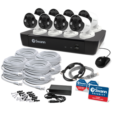 Refurbished 8 Camera 8 Channel 4K Ultra HD Professional NVR Security System | SONVK-886808FB
