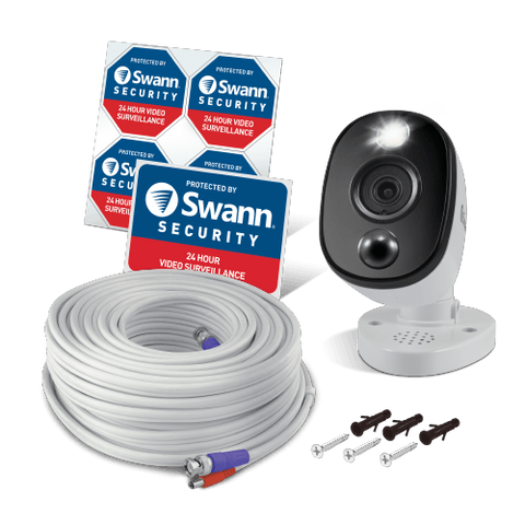 Refurbished 4K Ultra HD Heat & Motion Detection Sensor Warning Light Bullet Security Camera - PRO-4KWLB - SWPRO-4KWLB