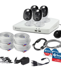 4 Camera 4 Channel 4K Ultra HD DVR Spotlight Security System | SWDVK-45680W4WL