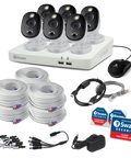 6 Camera 8 Channel 4K Ultra HD DVR Spotlight Security System | SWDVK-85680W6WL