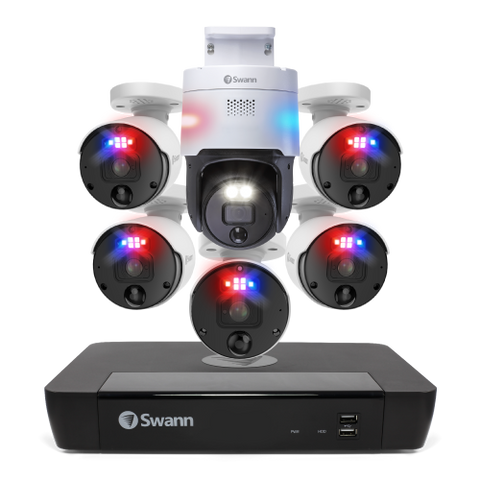 6 Camera 8 Channel 12MP Professional NVR Security System | SONVK-890005B1PT