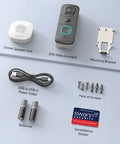 EVO Wireless Video Doorbell with SwannShield AI Voice Assistant | SWIFI-SEVDBC