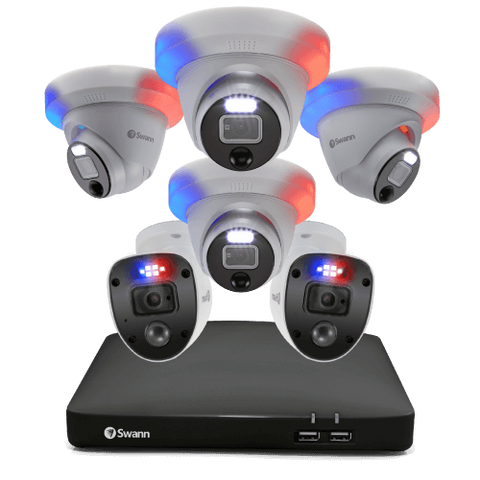Refurbished Home 6 Camera 8 Channel 4K Ultra HD DVR Security System