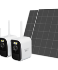 Swann MaxRanger4K™ Mini Long-Range Wireless Security System with Solar Panels | SWNVK-MRMINISD2S2