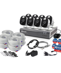Refurbished 8 Camera 8 Channel 1080p Full HD DVR Spotlight Security System | SWDVK-845808WL