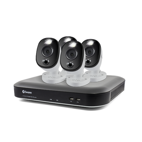Refurbished 4 Camera 4 Channel 4K Ultra HD DVR Security System - SWDVK-455804WL