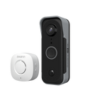 Swann MaxRanger4K™ Mini Long-Range Wireless Security System with Solar Panel & MaxRanger4K™ Video Doorbell | SONVK-MRVDBMINI3S3