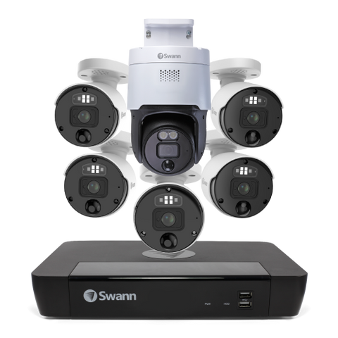6 Camera 8 Channel 12MP Professional NVR Security System | SONVK-890005B1PT