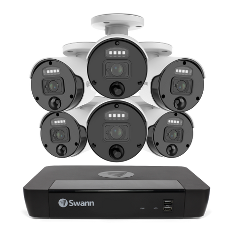 Refurbished Master-Series 6 Camera 8 Channel NVR Security System - SWNVK-876806