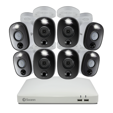 Refurbished 8 Camera 8 Channel 4K Ultra HD DVR Security System - SWDVK-85680W8WL