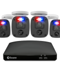 Home 4 Camera 8 Channel 2K DVR 256GB SD Card Security System with Mic | SWDVK-8468542KMQB