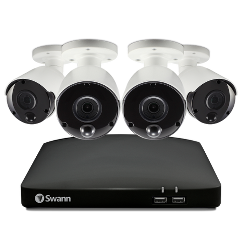 Refurbished 4 Camera 4 Channel 4K Ultra HD DVR Security System | SODVK-456804