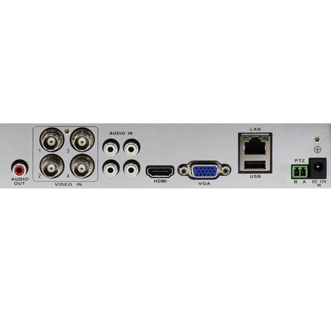 Refurbished Swann 4 Channel Security System: 1080p Full HD DVR-4480 with 32GB Micro  SD Card  & 4 x 1080p Thermal Sensing Cameras PRO-1080MSB - SWDVK-444804B