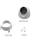 EliteX™ Wired 6K/12MP Dome/ Turret Add-On Camera - 4 Pack | SONHD-EX12MPDPK4
