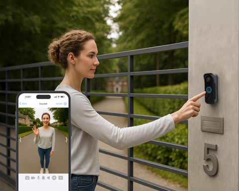 MaxRanger4K™ Solar with 2 Add-on Security Cameras & Video Doorbell with Longest Range Wireless  |  SONVW-MR4KVDBMAXV2SD2-GL