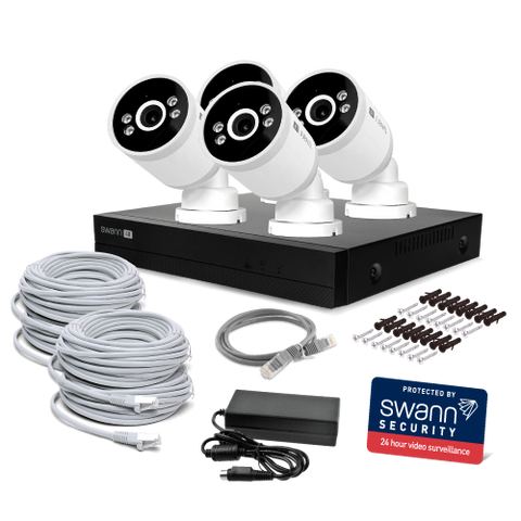 AdvancedX™ Wired 4K NVR Security System with 24/7 Recording | SWNVK-8ADVANX4B