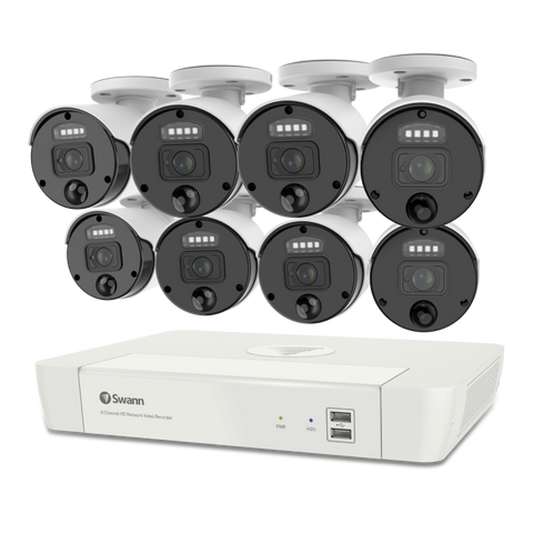 Refurbished 8 Camera 8 Channel 4K Master-Series NVR Security System | SONVK-87680W8