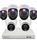 6 Camera 8 Channel 1080p Full HD DVR Security System (Plain Box Packaging) - SWDVK-84680W4SL2D