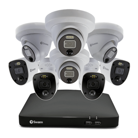 Refurbished Home 8 Camera 8 Channel 4K Ultra HD DVR Security System - SWDVK-856804RL4DE