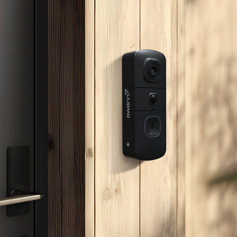 EVO Wireless Video Doorbell with SwannShield AI Voice Assistant | SWIFI-EVOVDB
