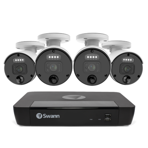 4 Camera 8 Channel 4K Master-Series NVR Security System | SWNVK-876804