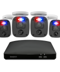 Home 4 Camera 8 Channel 2K DVR 1TB HDD Security System with Mic | SWDVK-8468042KMQB