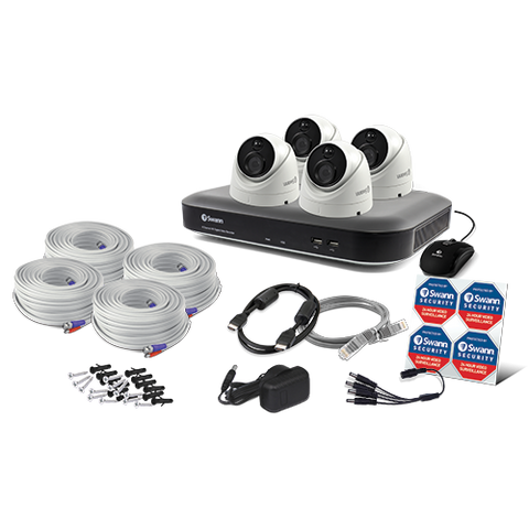 Refurbished 4 Camera 8 Channel 4K Ultra HD DVR Security System - SWDVK-855804D