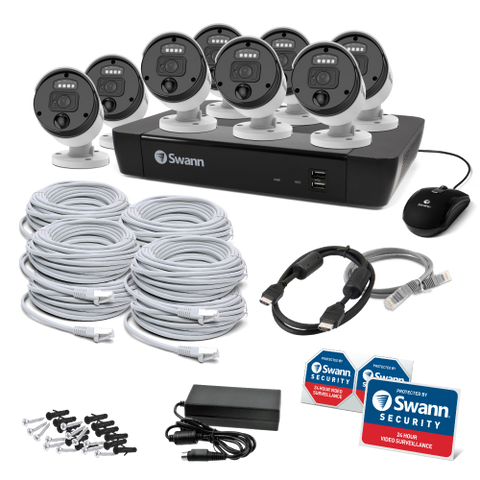 8 Camera 8 Channel 4K Master-Series NVR Security System | SWNVK-876808