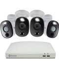 4 Camera 4 Channel 4K Ultra HD DVR Spotlight Security System | SWDVK-45680W4WL