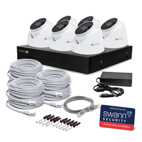 AdvancedX™ Wired 4K NVR Security System with 24/7 Recording | SWNVK-8ADVANX6D