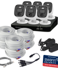 Home 6 Camera 8 Channel 2K DVR 1TB HDD Security System with Mic | SWDVK-8468062KMQB