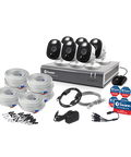 Refurbished 6 Camera 8 Channel 1080p Full HD DVR Spotlight Security System | SWDVK-845806WL