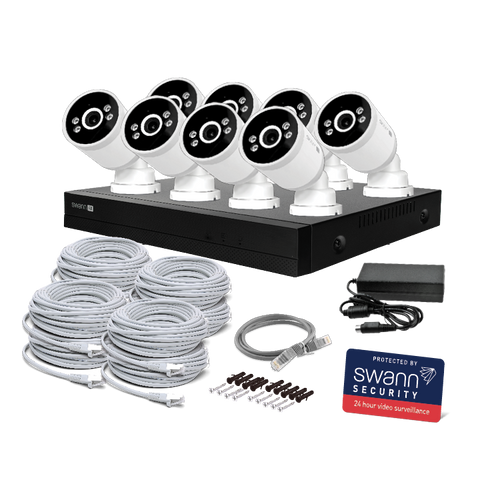 AdvancedX™ Wired 4K NVR Security System with 24/7 Recording | SWNVK-16ADVANX8B