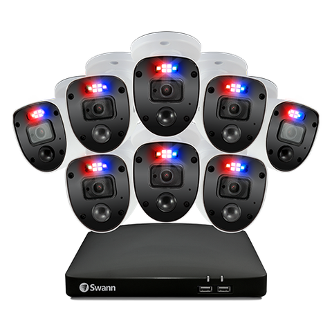 Home 8 Camera 8 Channel 1080p Full HD DVR Security System | SWDVK-846808SL
