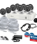 Refurbished 8 Camera 8 Channel 4K Master-Series NVR Security System | SONVK-87680W8